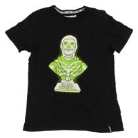 Černé tričko s Fortnite