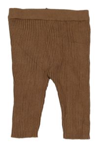 Hnědé žebrované kamaše F&F