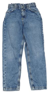 Modré šisované paper bag rifle Denim Co.