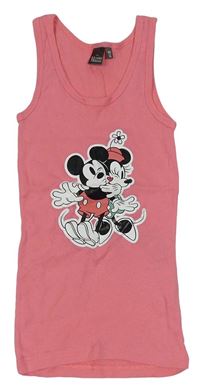 Růžový top s Minnie Disney