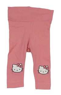 Růžové lehké tepláky s Hello Kitty Sanrio