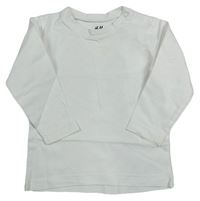 Bílé triko H&M