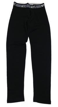 Černé teplé legíny C&A