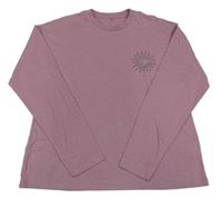 Starorůžové triko se sluncem George