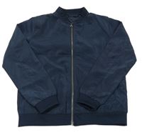 Tmavomodrý šusťákový jarní bomber Pepperts