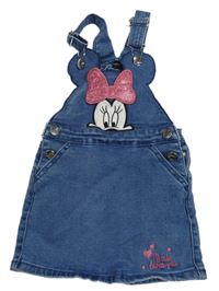 Modré riflové laclové šaty s Minne Primark