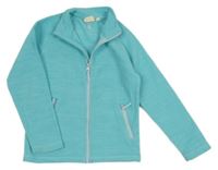 Světlemodrá fleecová funkční propínací mikina Mountain Warehouse