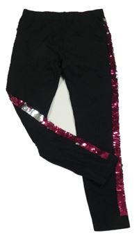 Černé legíny s flirty Dopodopo