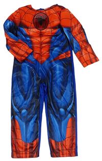 Kostým - Modro-červený overal - Spiderman Matalan