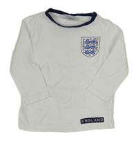Bílé triko - England George