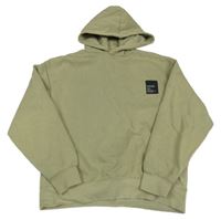 Béžová mikina s nášivkou a kapucí Zara