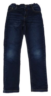 Tmavomodré teplákové regular rifle