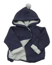 Lilkový podšitý svetrový kabátek s kapucí M&Co.