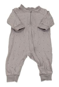 Lila puntíkatý overal H&M