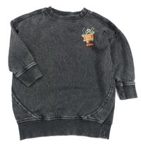 Šedá mikina se Stitchem George