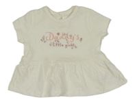 Bílé tričko s nápisem George