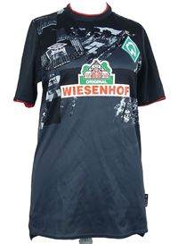 Pánské šedo-černé sportovní trčko s logem Umbro 