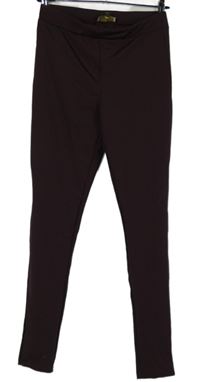 Dámské hnědé sportovní legíny Zusss 