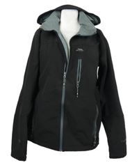 Pánská černá softshellová funkční bunda s kapucí Trespass 