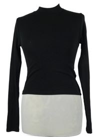 Dámské černé crop triko FB Sister 