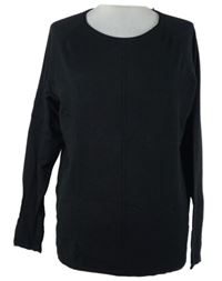 Dámský černý lehký svetr 