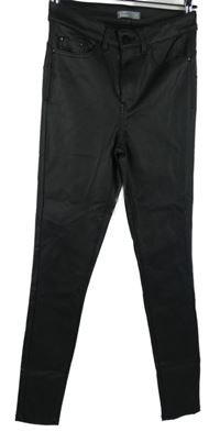 Dámské černé potažené tregíny vel. 10L