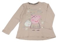 Světlerůžové triko s Peppa pig