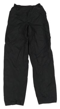 Černé šusťákové podšité funkční kalhoty Karrimor
