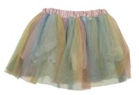Barevná tylový sukně 