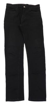 Černé skinny fit rifle H&M