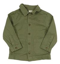 Khaki riflová bunda F&F