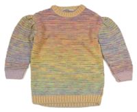 Barevný pruhovaný svetr George 