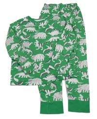 Zelené pyžamo s dinosaury George 