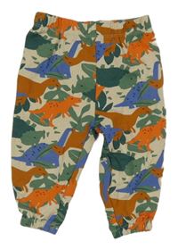 Béžové tepláky s dinosaury Lupilu