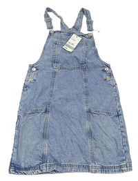 Modré plísňové riflové šaty PRIMARK