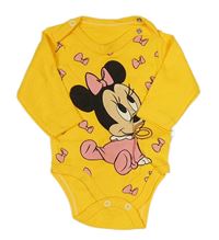 Oranžovožluté body s Minnie 