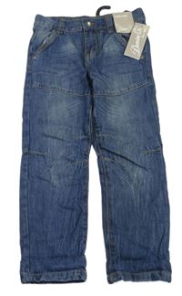 Nové - modré rifle Denim Co.