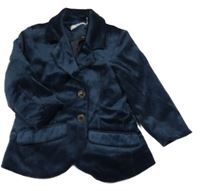 Tmavomodré sametové sako name it.