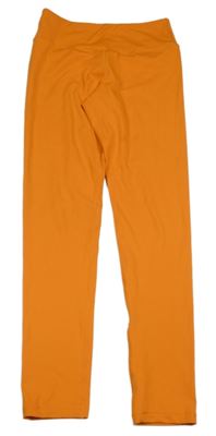 Tmavooranžové sportovní legíny H&M