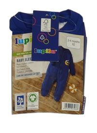 Nové - safírový overal s měsícem lupilu