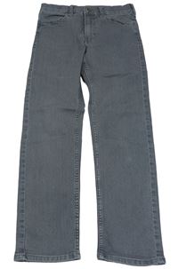 Šedé slim fit rifle H&M