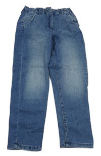 Modré mom chino paperbag rifle Alive