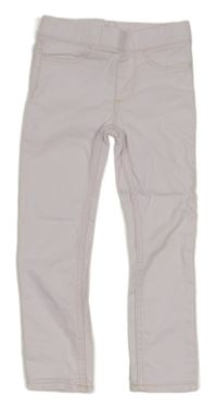 Světlerůžové džegíny H&M