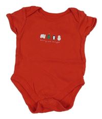 Červené body s vánočním motivem George