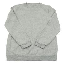 Šedá melírovaná mikina Primark