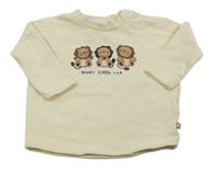 Béžové triko s lvy Next