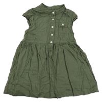 Khaki lehké šaty