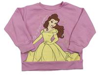 Růžová mikina s Bellou Disney