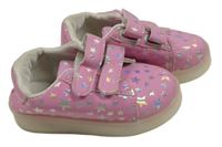Růžové tenisky s hvězdičkami vel. 23