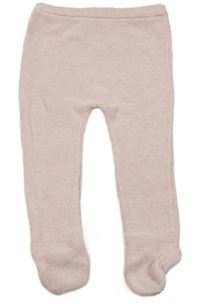 Světlerůžové pletené polodupky George